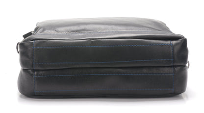 Pablo Sumergido Leather Portfolio with 2 Expandable Folds