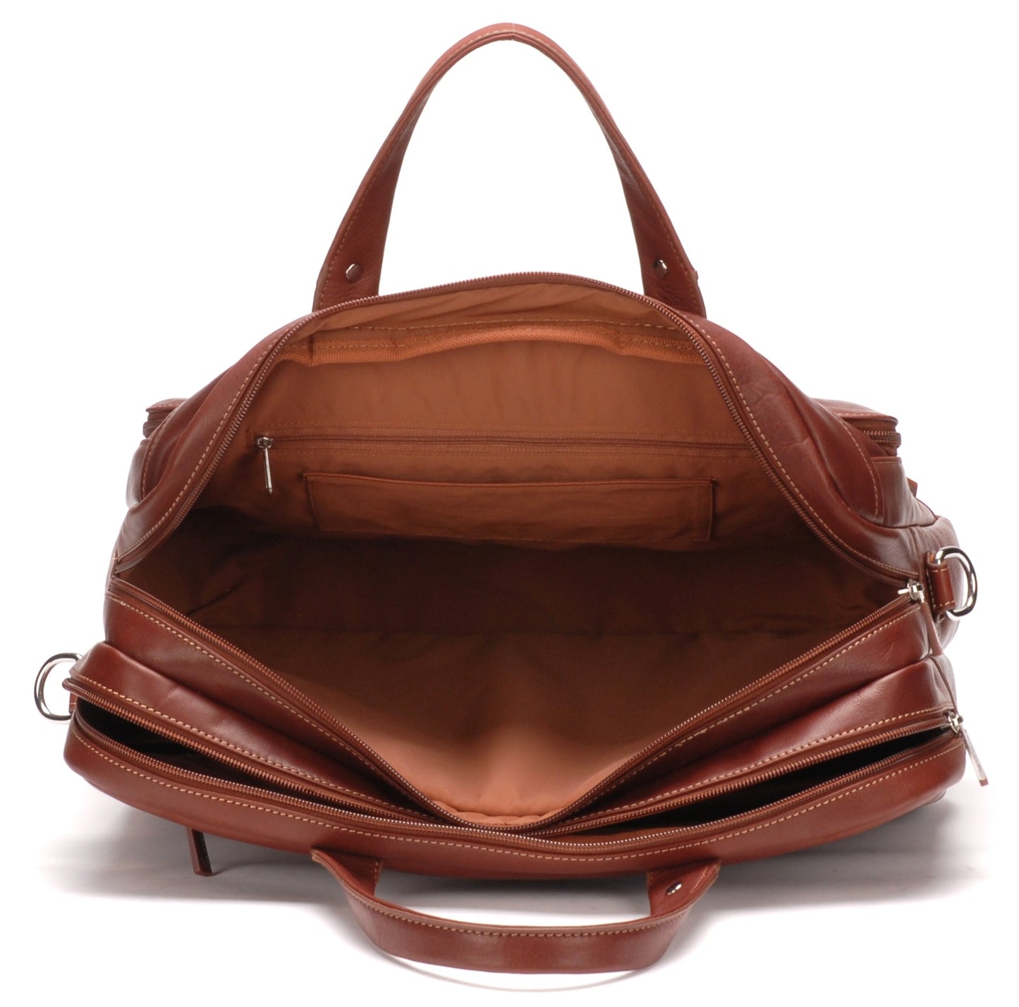 Pablo Sumergido Leather Portfolio with 2 Expandable Folds