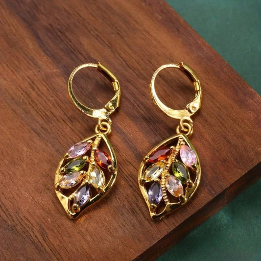 Pendientes Vintage en Colores Variados