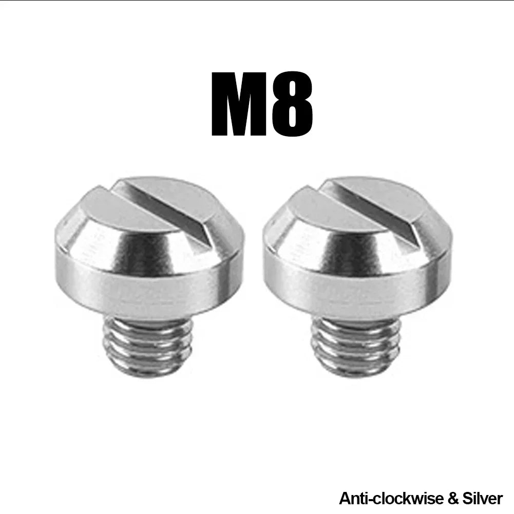 2PCS M8 M10*1.25 Motorcycle Mirror Hole Plug Screw Bolts for Yamaha Honda Kawasaki Suzuki BMW Aprilia Ducati Universal