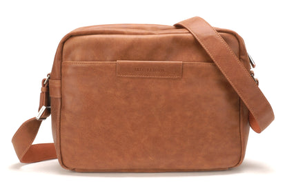 Diego Cowhide Leather Satchel