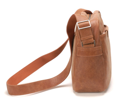 Diego Cowhide Leather Satchel