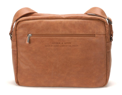 Diego Cowhide Leather Satchel