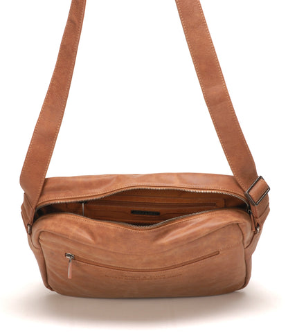 Diego Cowhide Leather Satchel