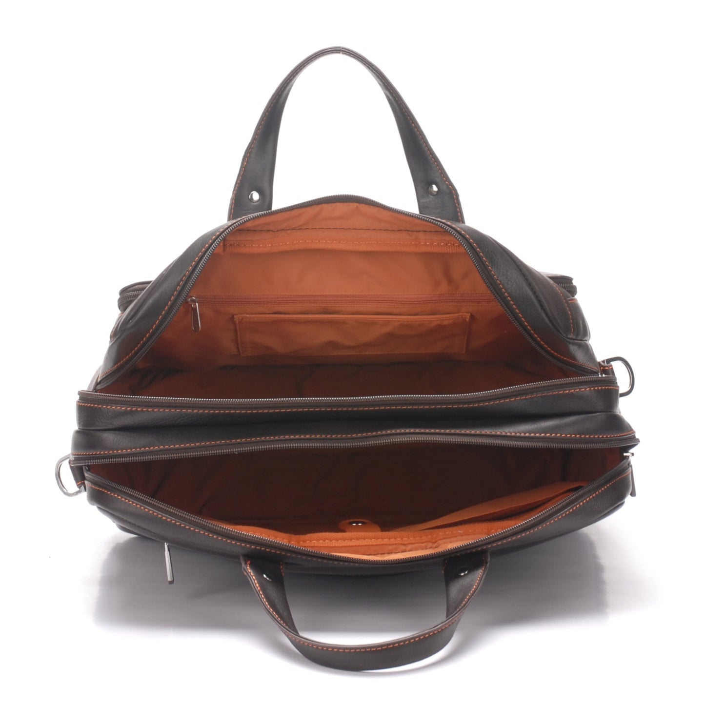 Pablo Sumergido Leather Portfolio with 2 Expandable Folds