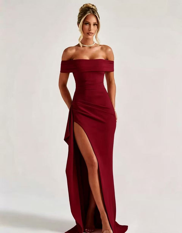 Vestido de Fiesta de Un Hombro