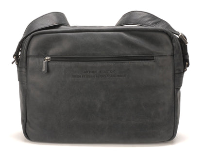 Diego Cowhide Leather Satchel