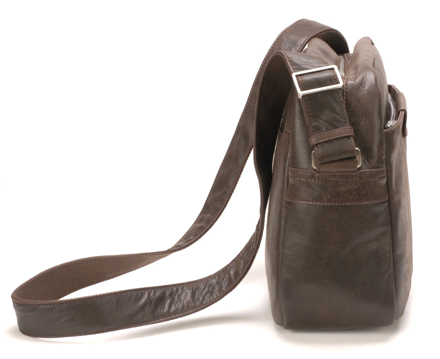 Diego Cowhide Leather Satchel