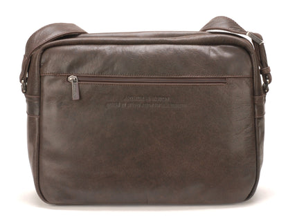 Diego Cowhide Leather Satchel