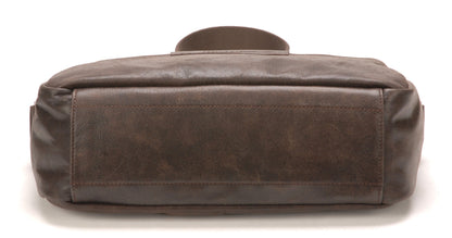 Diego Cowhide Leather Satchel