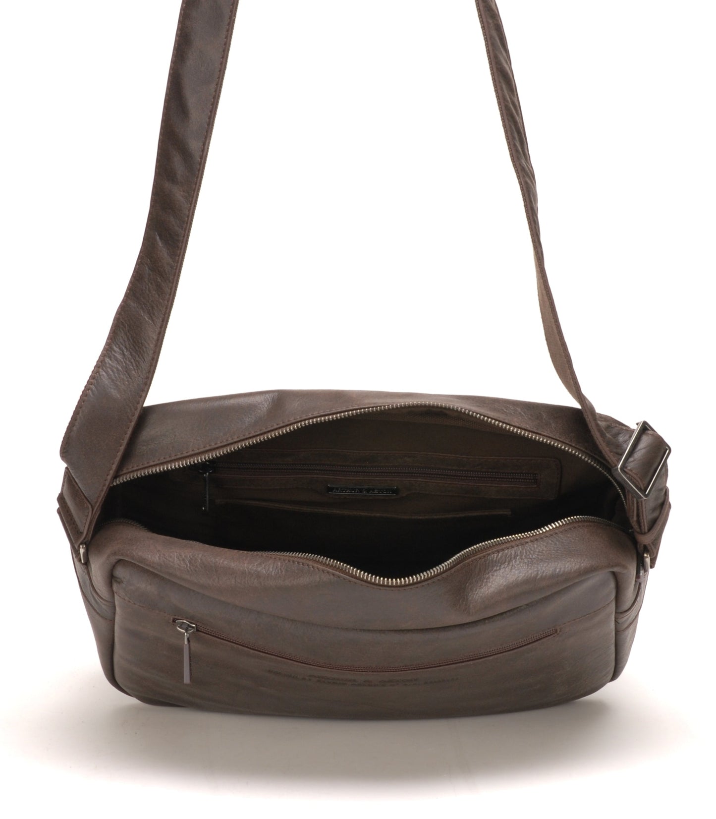 Diego Cowhide Leather Satchel