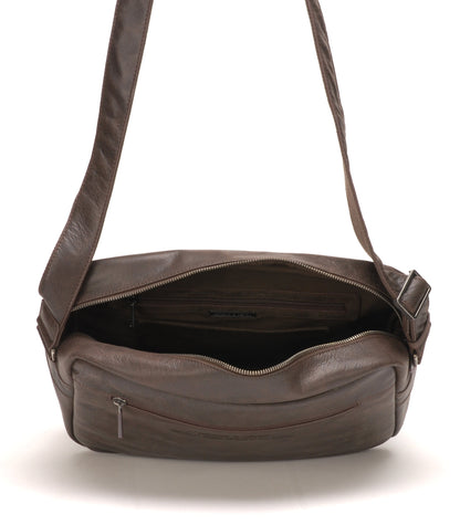 Diego Cowhide Leather Satchel