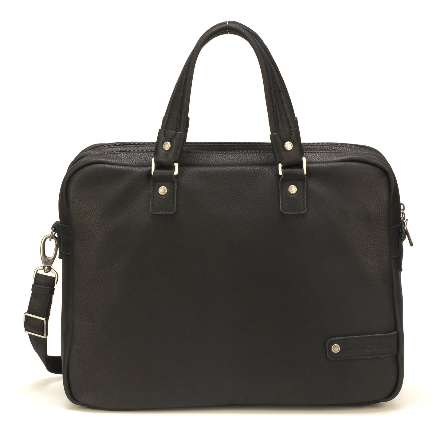 Oscar Leather Portfolio with 2 Expandable Folds