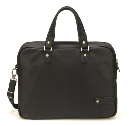 Oscar Leather Portfolio with 2 Expandable Folds