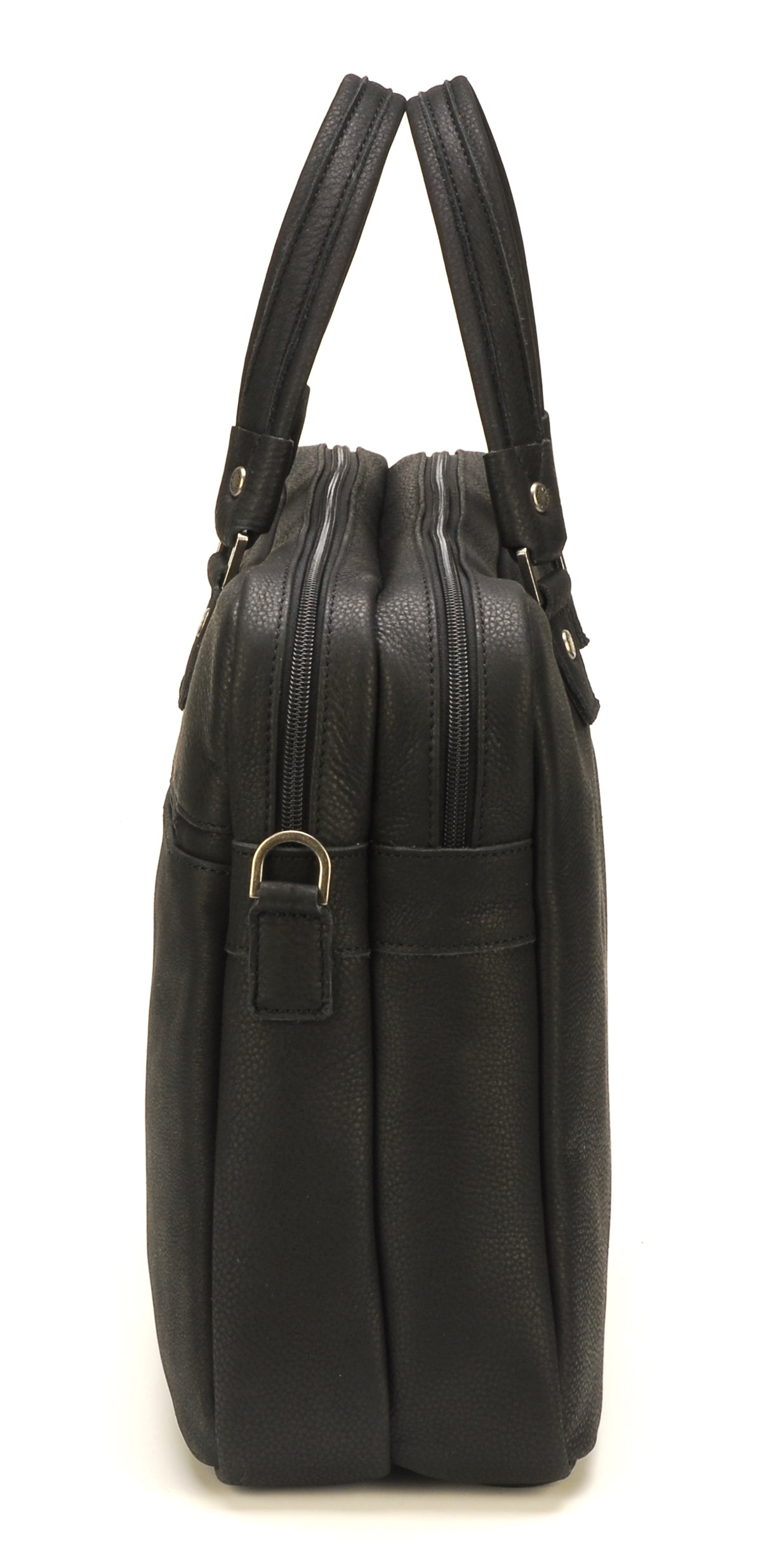 Oscar Leather Portfolio with 2 Expandable Folds