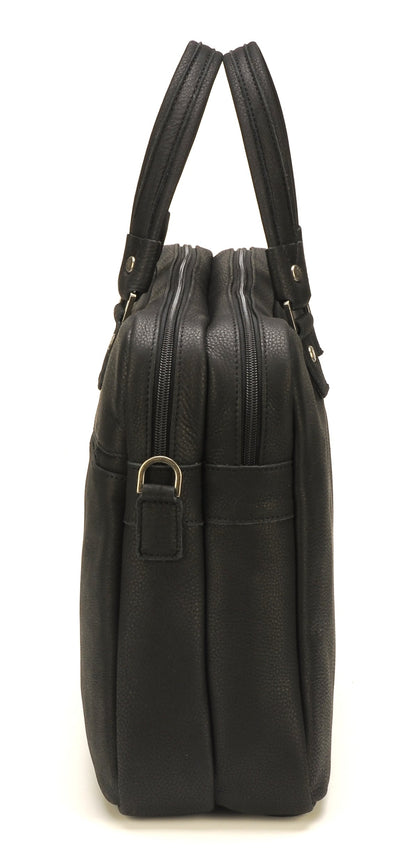 Oscar Leather Portfolio with 2 Expandable Folds