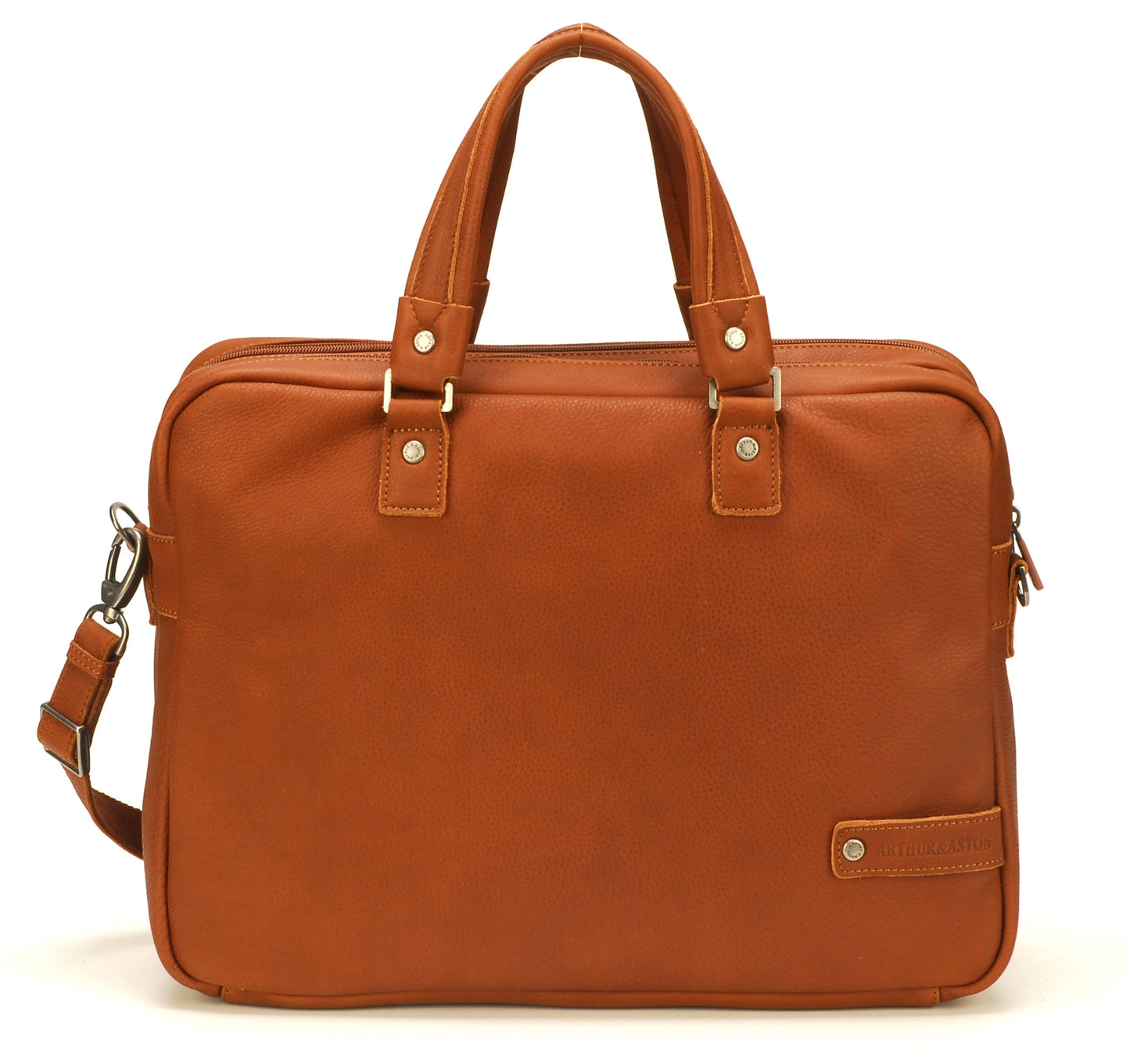 Oscar Leather Portfolio with 2 Expandable Folds