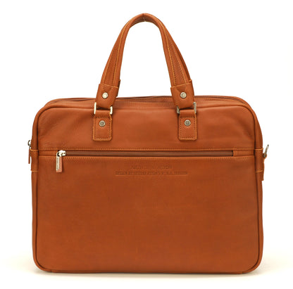 Oscar Leather Portfolio with 2 Expandable Folds