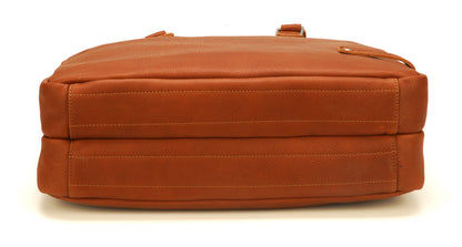 Oscar Leather Portfolio with 2 Expandable Folds
