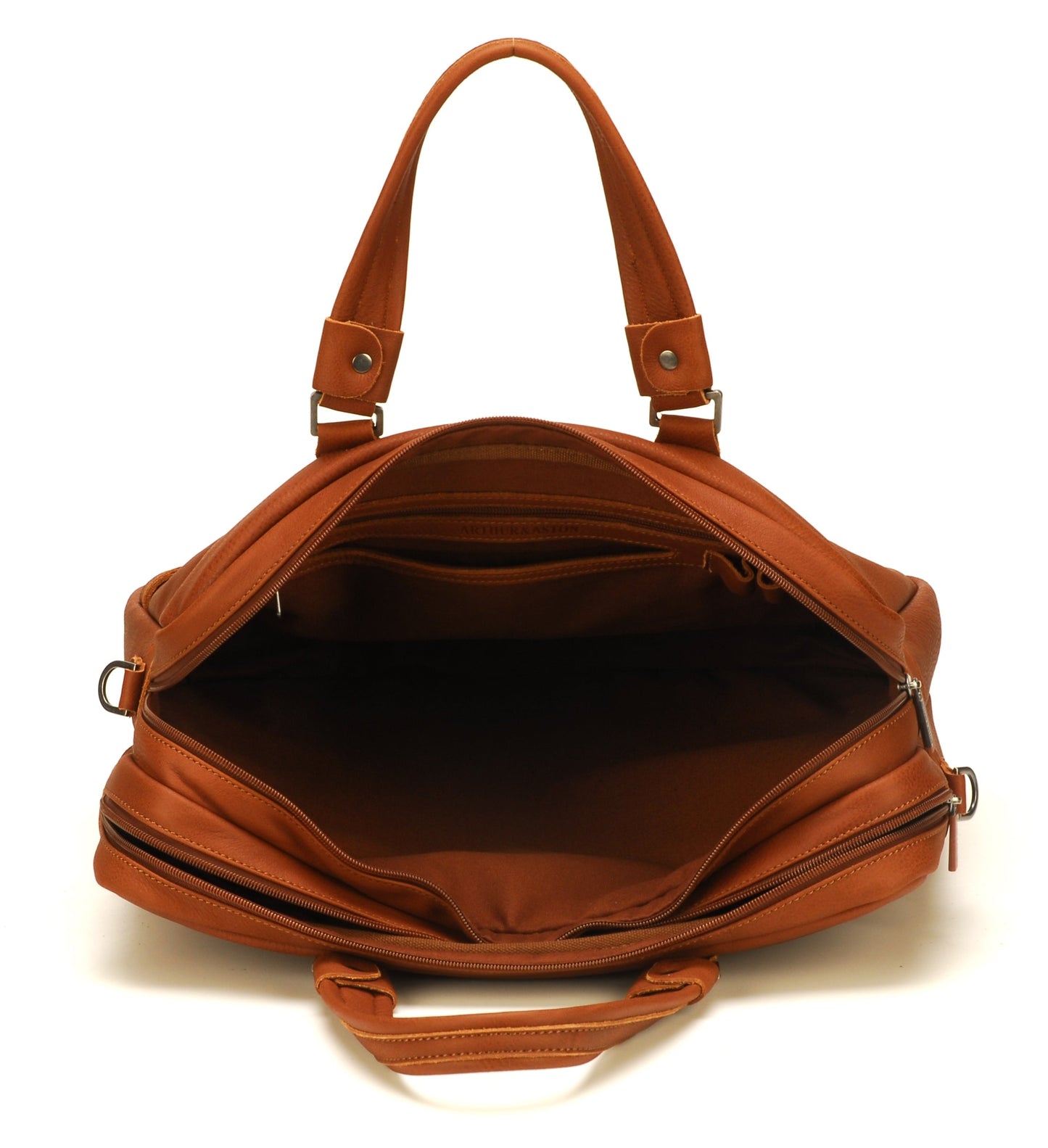 Oscar Leather Portfolio with 2 Expandable Folds