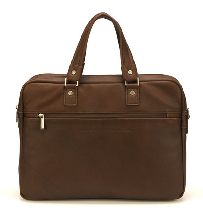 Oscar Leather Portfolio with 2 Expandable Folds