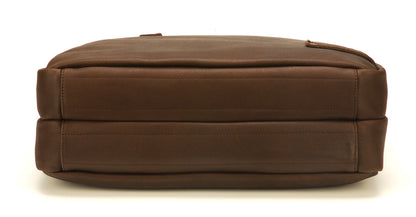 Oscar Leather Portfolio with 2 Expandable Folds