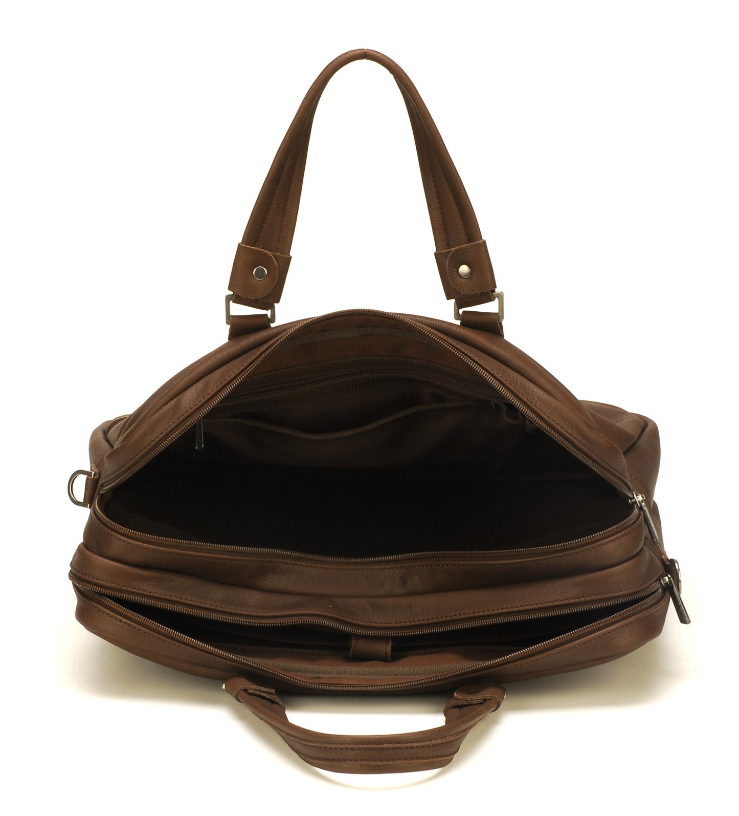 Oscar Leather Portfolio with 2 Expandable Folds