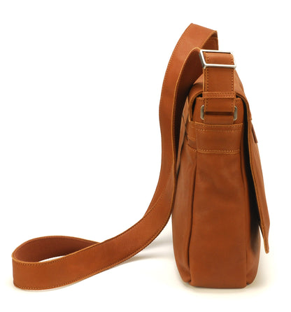 Oscar Leather Messenger Bag