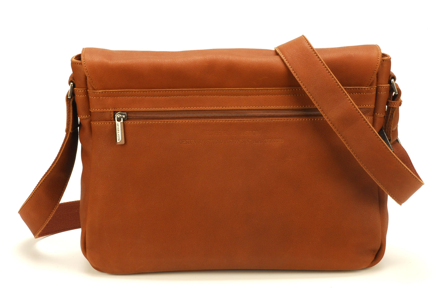 Oscar Leather Messenger Bag