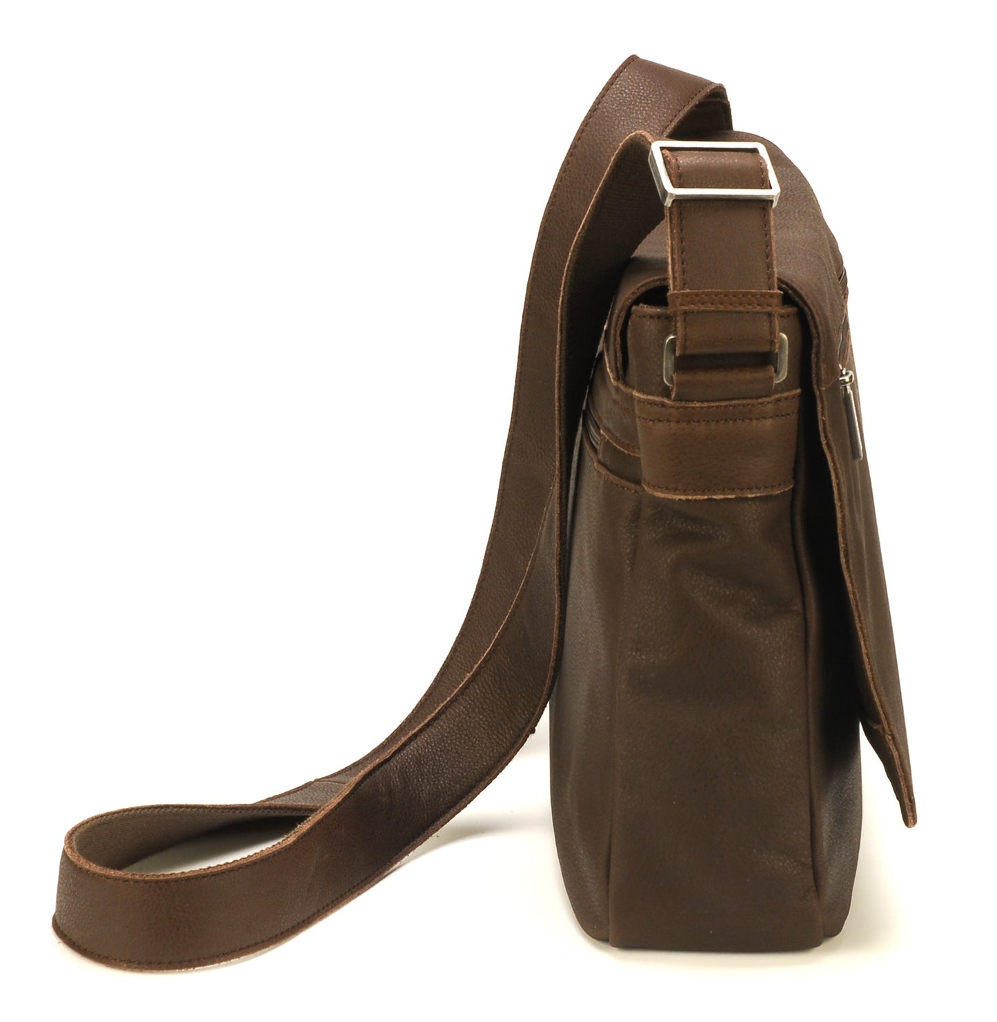Oscar Leather Messenger Bag
