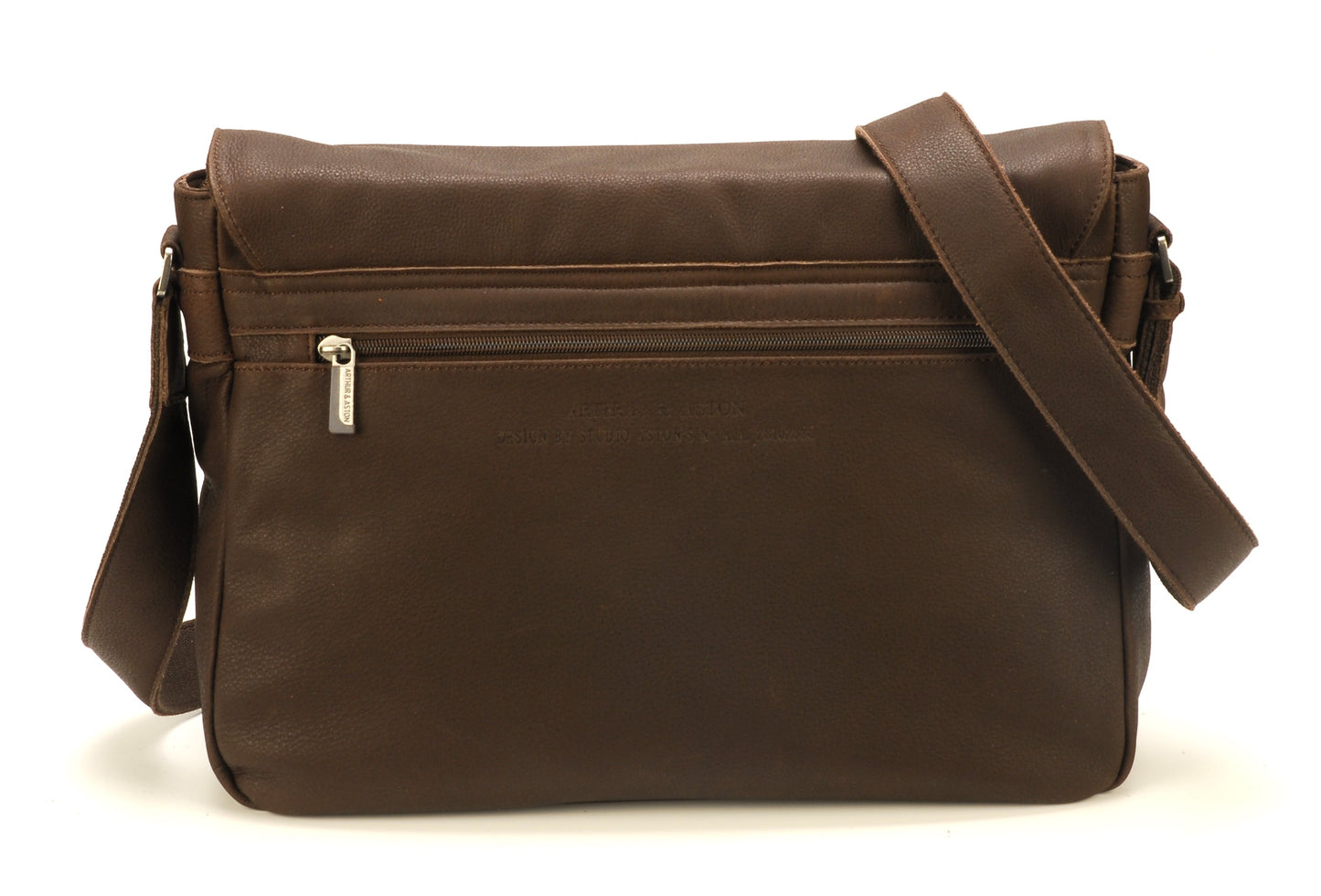 Oscar Leather Messenger Bag