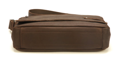 Oscar Leather Messenger Bag