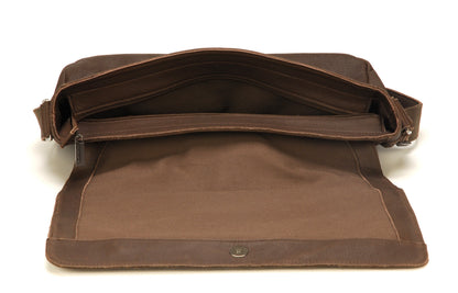 Oscar Leather Messenger Bag