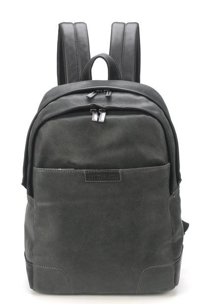Bolso Mochila de Cuero de Vaca Marco