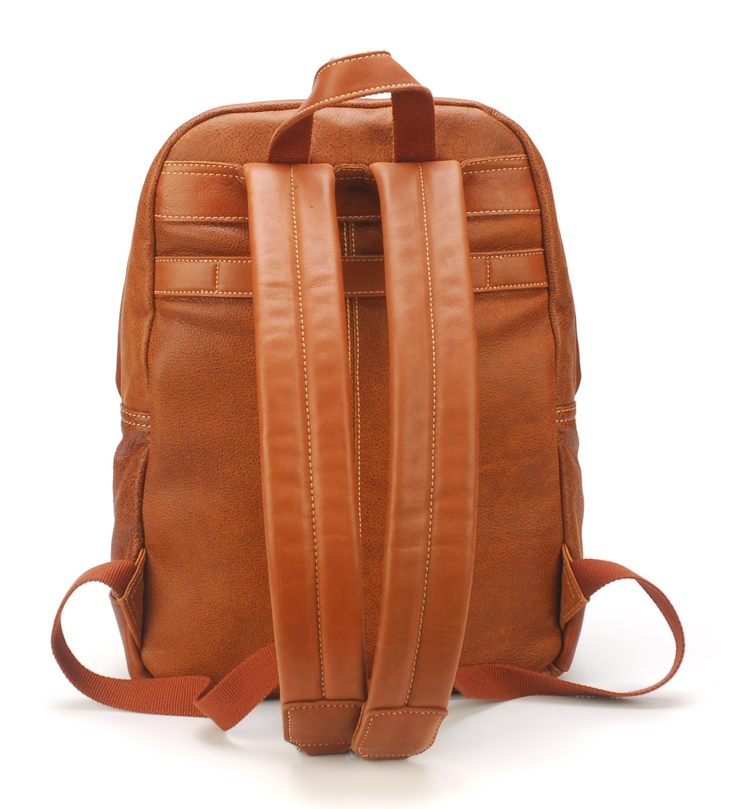 Bolso Mochila de Cuero de Vaca Marco