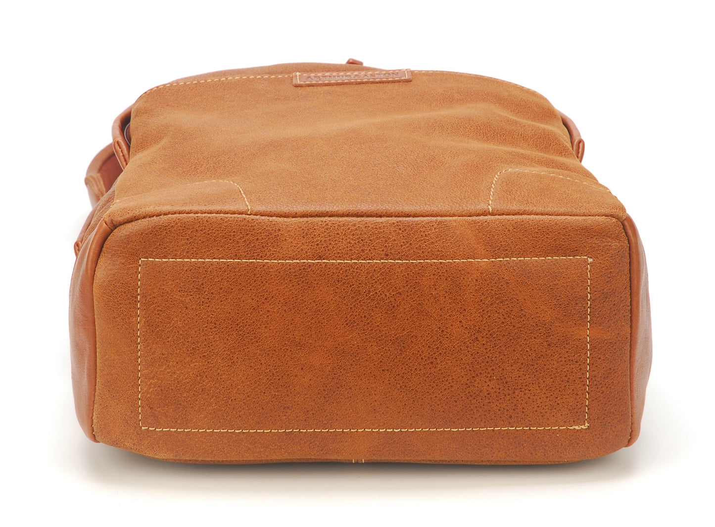 Bolso Mochila de Cuero de Vaca Marco