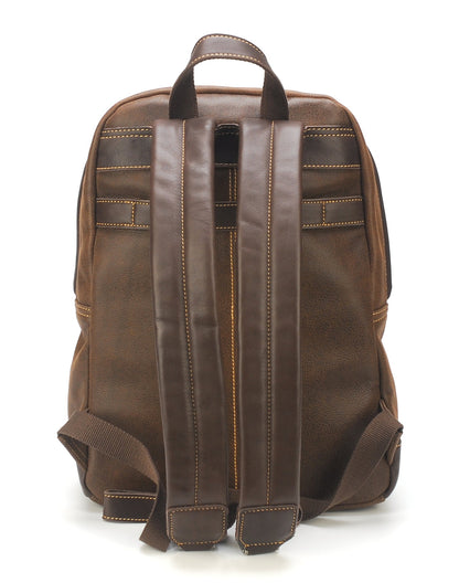 Bolso Mochila de Cuero de Vaca Marco