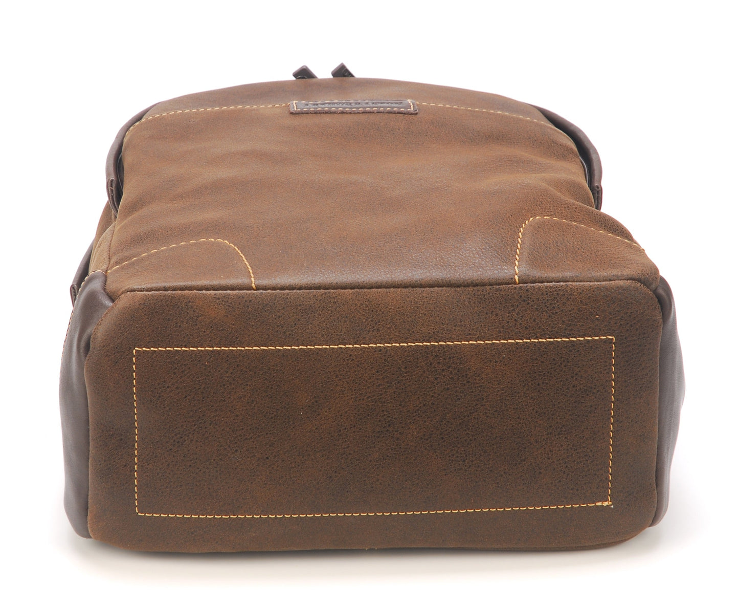 Bolso Mochila de Cuero de Vaca Marco