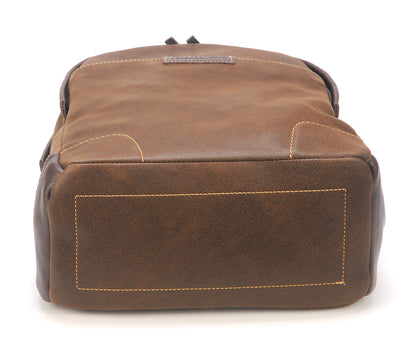 Bolso Mochila de Cuero de Vaca Marco