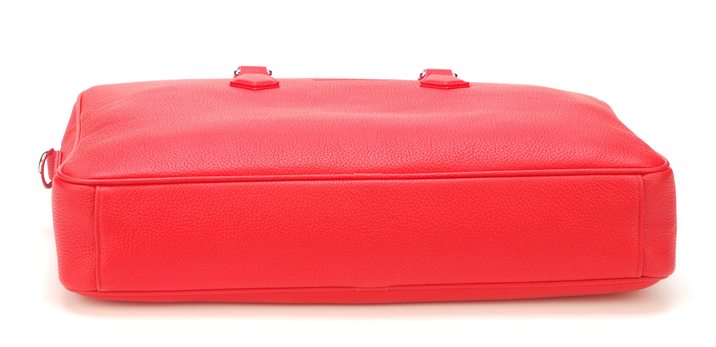 Cartera de cuero de vaca