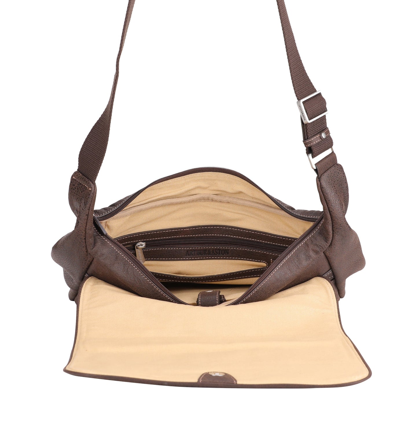 Bolso Cristiano de Cuero Vintage