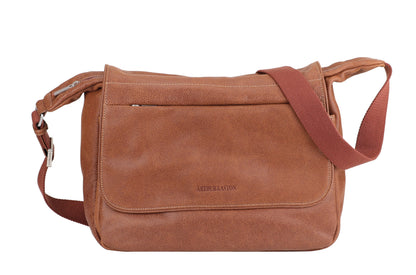 Bolso Cristiano de Cuero Vintage