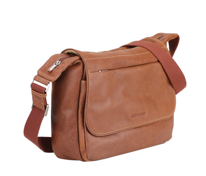 Bolso Cristiano de Cuero Vintage