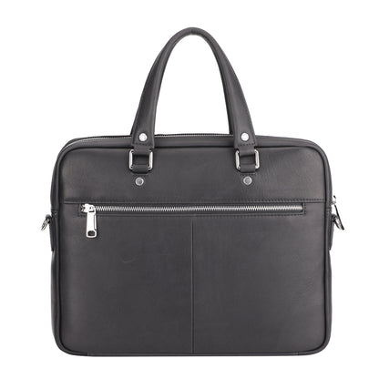 Tiago Leather Document Holder with 2 Expanding Folds