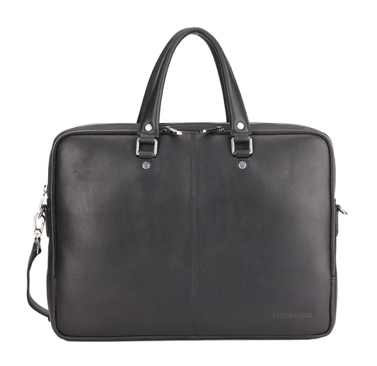 Tiago Leather Document Holder with 2 Folds