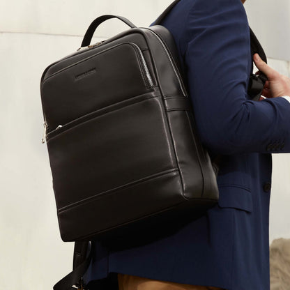 Nobuck Leather Walter Backpack