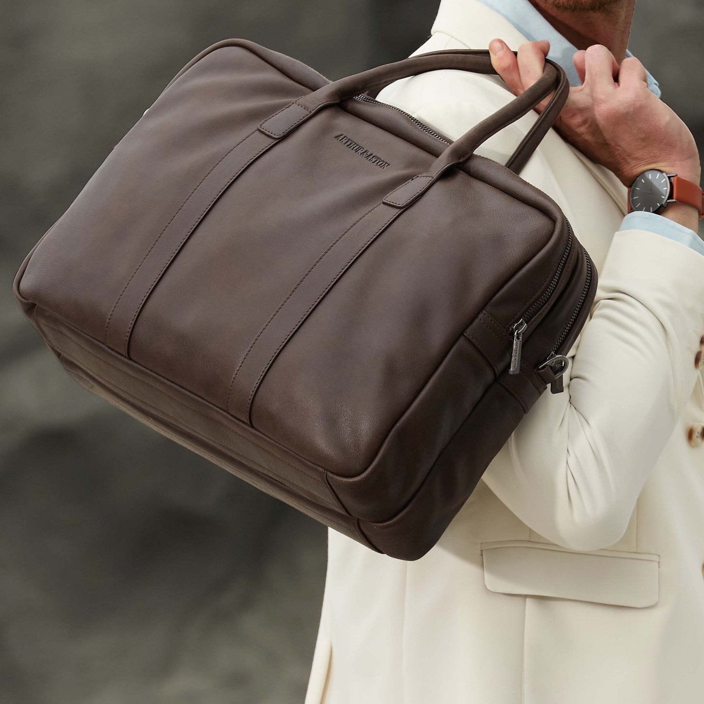 Diego Leather Large Document Holder