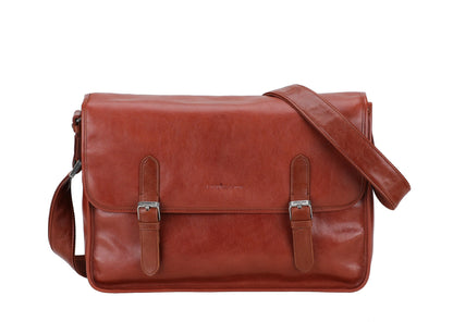 Tahoe Leather Messenger Bag