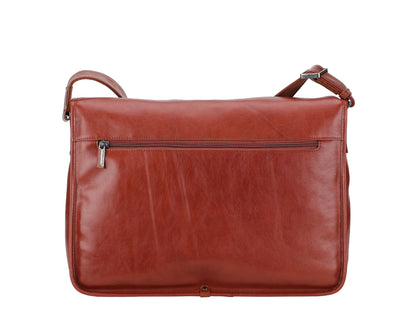 Tahoe Leather Messenger Bag