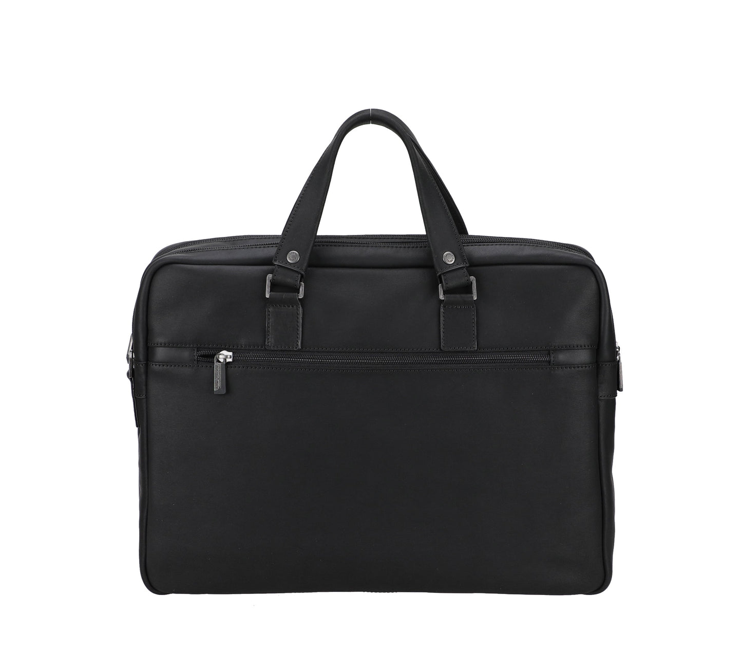 Gran Cartera de Cuero Negra